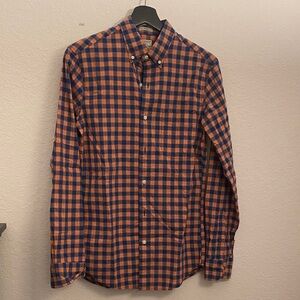 J. Crew Men's Vibrant Plaid Shirt